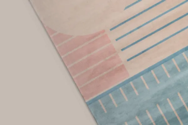 Tappeto con forme geometriche Nippon Rock di Ditre Italia