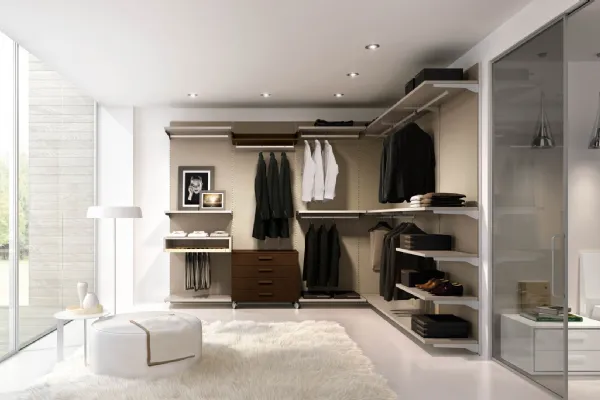 Cabina Armadio 41 in legno laccato di Ferrimobili