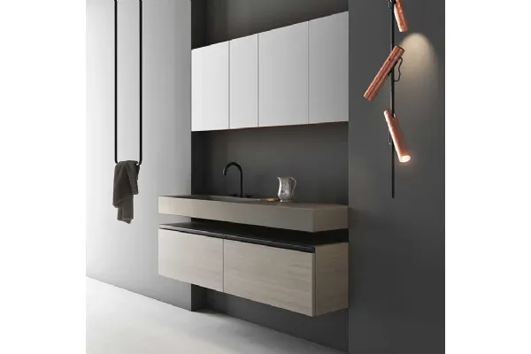 Mobile bagno Opera 2 linee geometriche