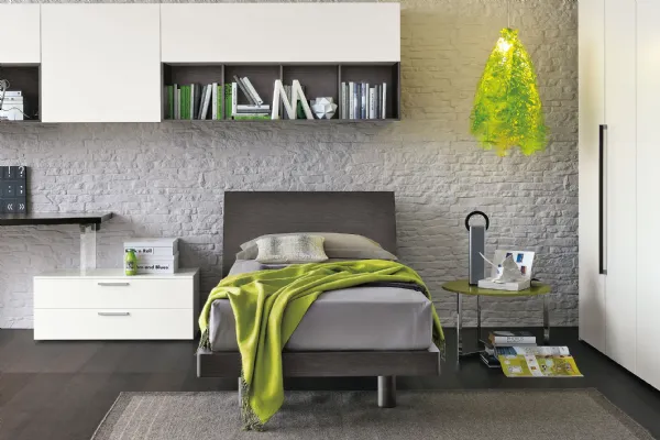 Letto singolo di Tomasella modello Clio