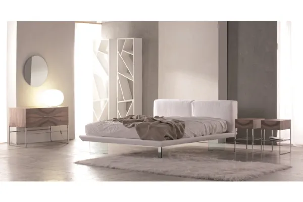 Letto con testiera Comp 7 di Voltan