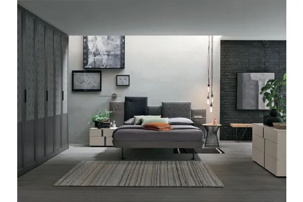 Letto moderno Skyline di Tomasella