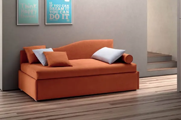 Letto moderno Twice Centrale Sagomato di Bside