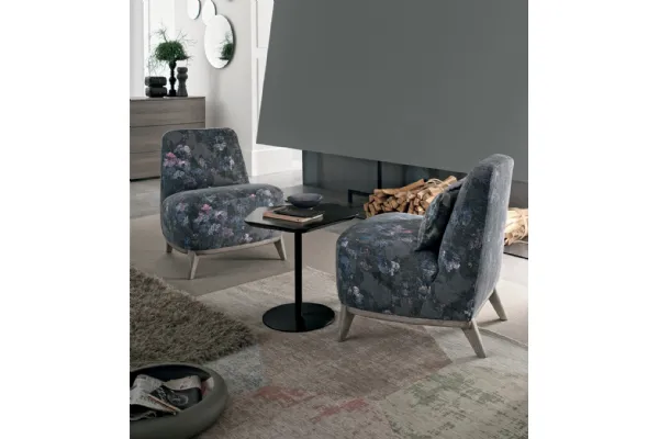 Poltrona lineare Loft di Tomasella