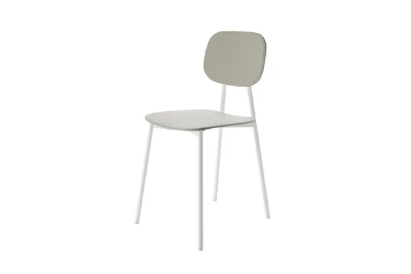 Sedia da pranzo non impilabile in metallo Tata 4 young di Pointhouse