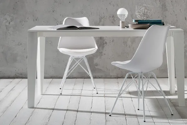 Tavolo da cucina, allungabile, con gambe in legno Frida di Arredo 3