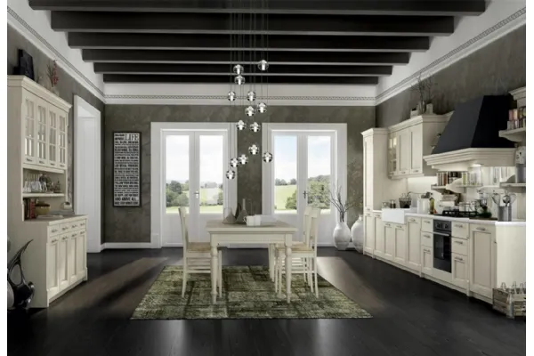 Cucina classica componibile su misura Virginia di Arredo3