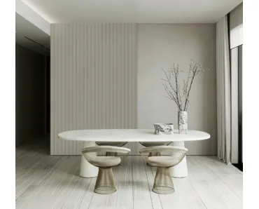 Boiserie Velutto Dessert Beige di Lamelio