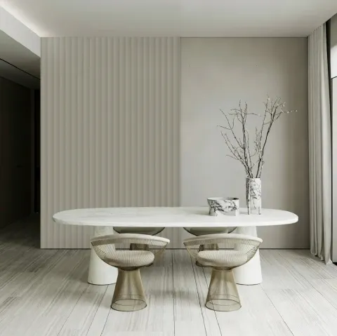Boiserie Velutto Dessert Beige di Lamelio