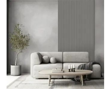 Boiserie Velutto Misty Grey di Lamelio