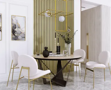 Boiserie Milo Gold di Lamelio