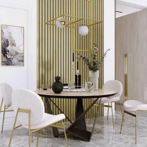 Boiserie Milo Gold di Lamelio