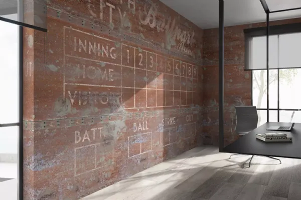 Carta da parati Ballpark di Glamora