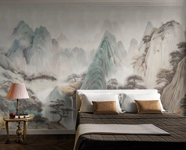 Carta da parati Les Rochers Mystiques di London Art