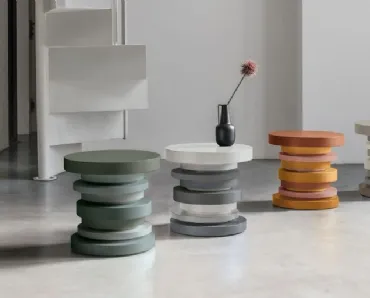 Tavolino di design 33 laccato vari colori di Tomasella