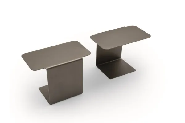 Tavolino Skin in metallo verniciato di Ditre Italia