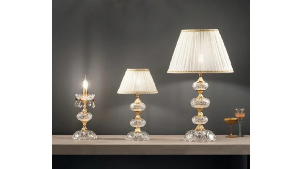 Lampada da tavolo Dallas di Ondaluce