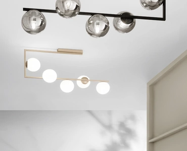 Lampada a soffitto Monile di Ondaluce