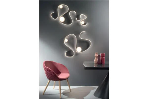 Lampada Snake dimmerabile di Ondaluce