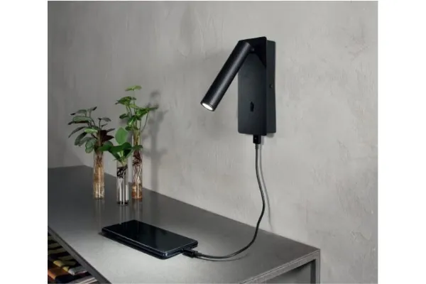 Lampada Telescope con presa USB di Ondaluce