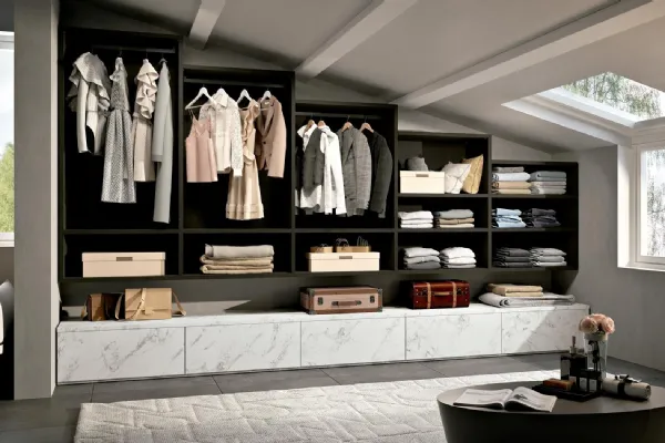 Armadio Cabina Look appesa 26 di Ferrimobili
