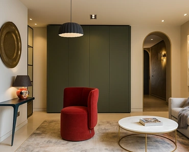 Armadio Ottanta laccato opaco di Voltan