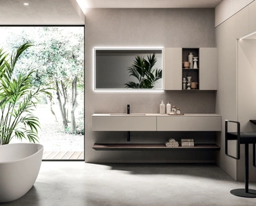 Mobile da Bagno sospeso Lympha 04 di Arrital