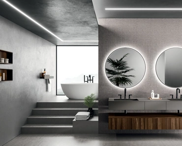Mobile da Bagno sospeso Modo Project 06 in Rovere di Arrital