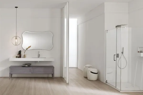 Mobile da Bagno classico in legno Opera 01 di Arcom