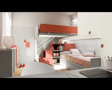 Cameretta Layout 16B di Doimo Cityline