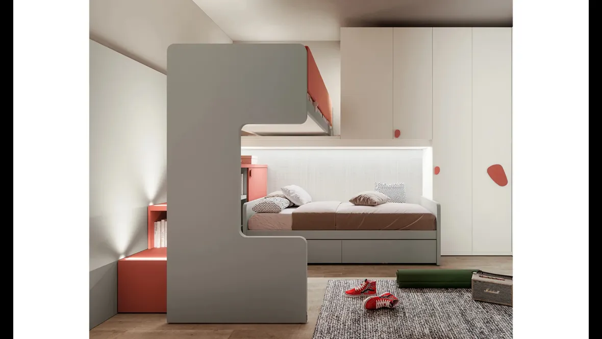 Cameretta Layout 16B di Doimo Cityline