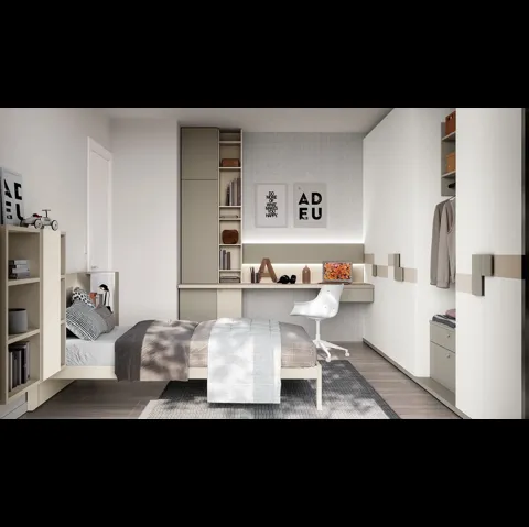 Cameretta Layout 02A di Doimo Cityline