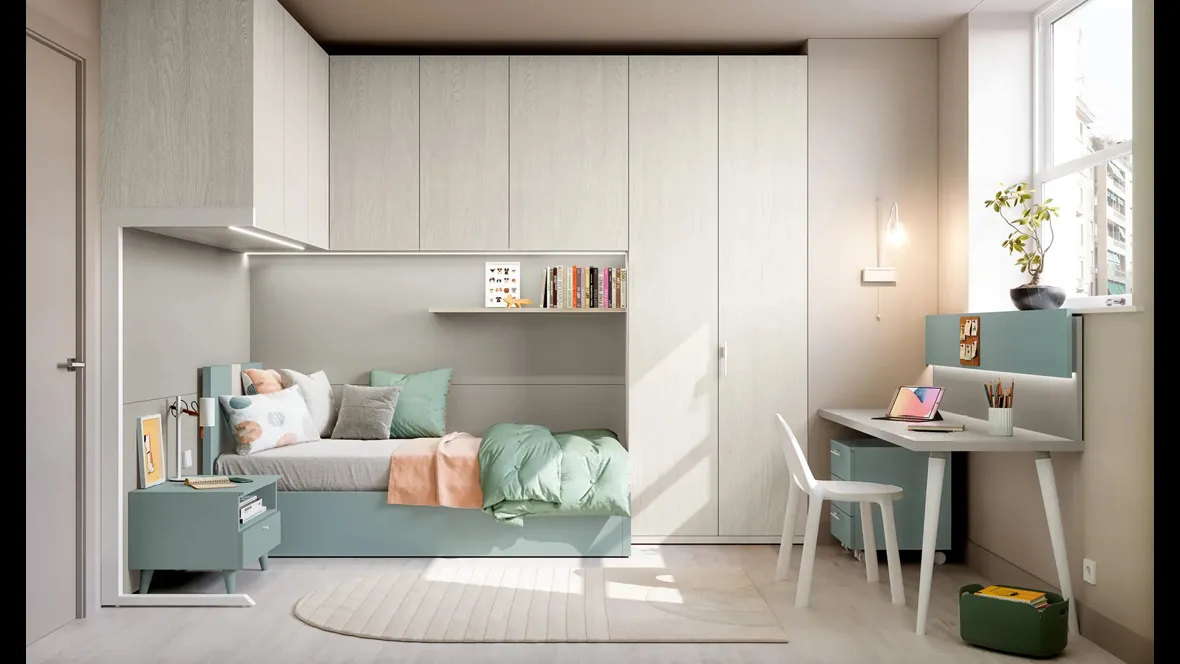 Cameretta a ponte Layout 03B di Doimo Cityline