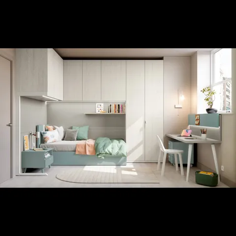 Cameretta a ponte Layout 03B di Doimo Cityline
