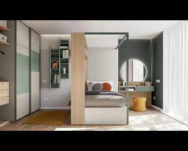 Cameretta Layout 04A di Doimo Cityline