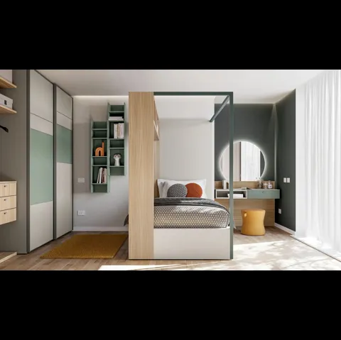 Cameretta Layout 04A di Doimo Cityline