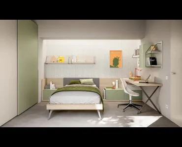 Cameretta Layout 05A di Doimo Cityline