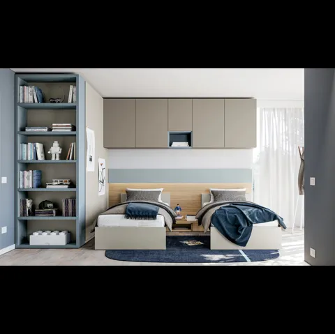 Cameretta Layout 06B di Doimo Cityline