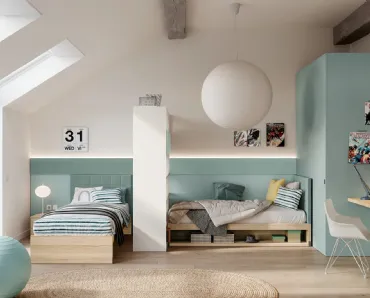 Cameretta Layout 07B di Doimo Cityline