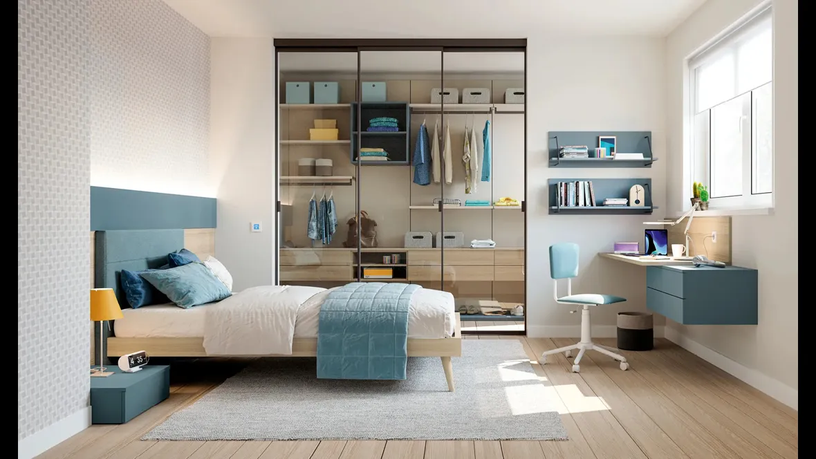 Cameretta Layout 08A di Doimo Cityline
