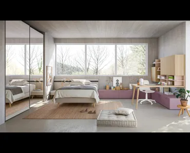 Cameretta Layout 09A di Doimo Cityline