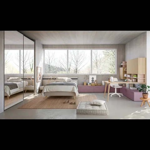 Cameretta Layout 09A di Doimo Cityline