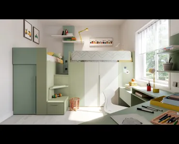 Cameretta Layout 10B di Doimo Cityline