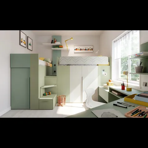 Cameretta Layout 10B di Doimo Cityline