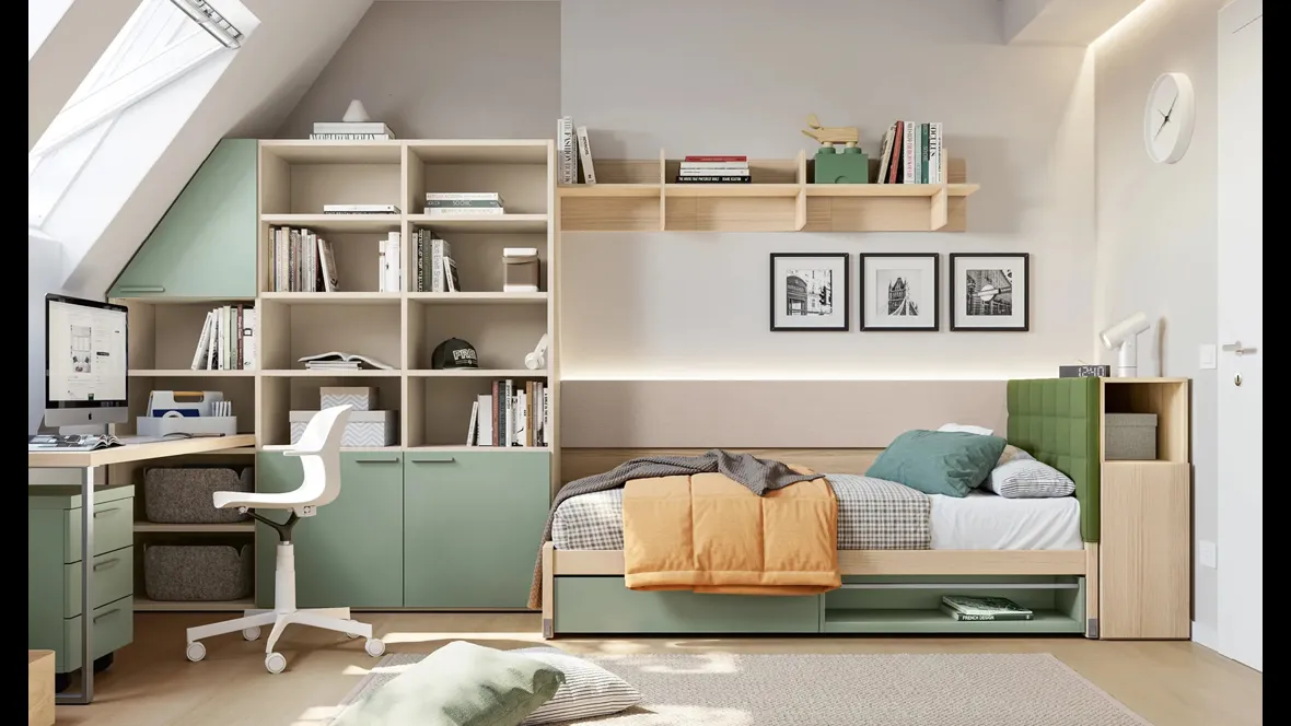 Cameretta Layout 12A di Doimo Cityline