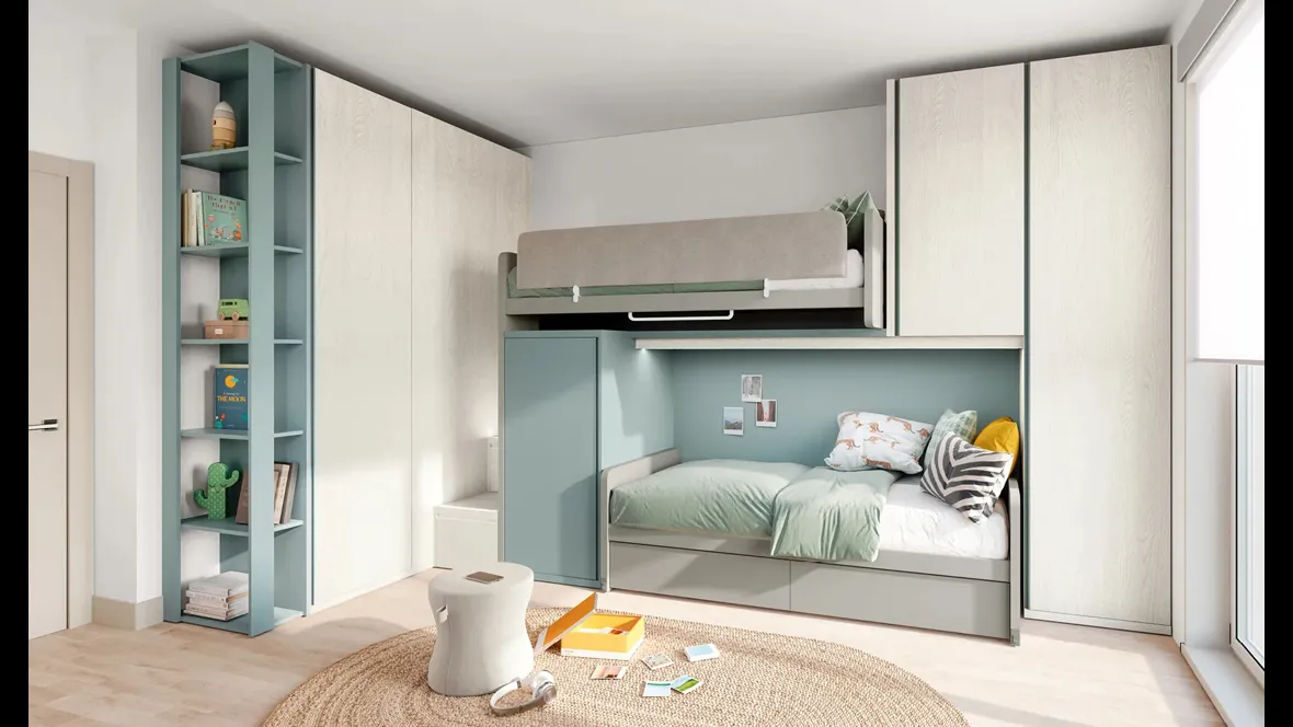 Cameretta Layout 14B di Doimo Cityline