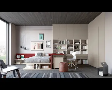 Cameretta Layout 15A di Doimo Cityline