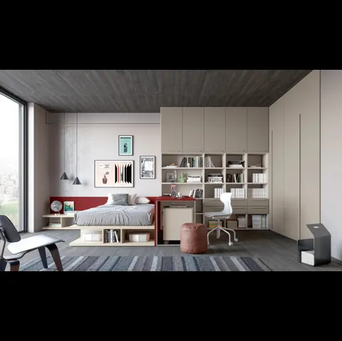 Cameretta Layout 15A di Doimo Cityline
