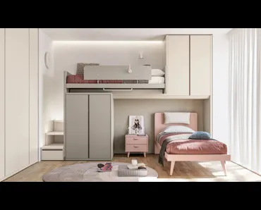 Cameretta Layout 15B di Doimo Cityline