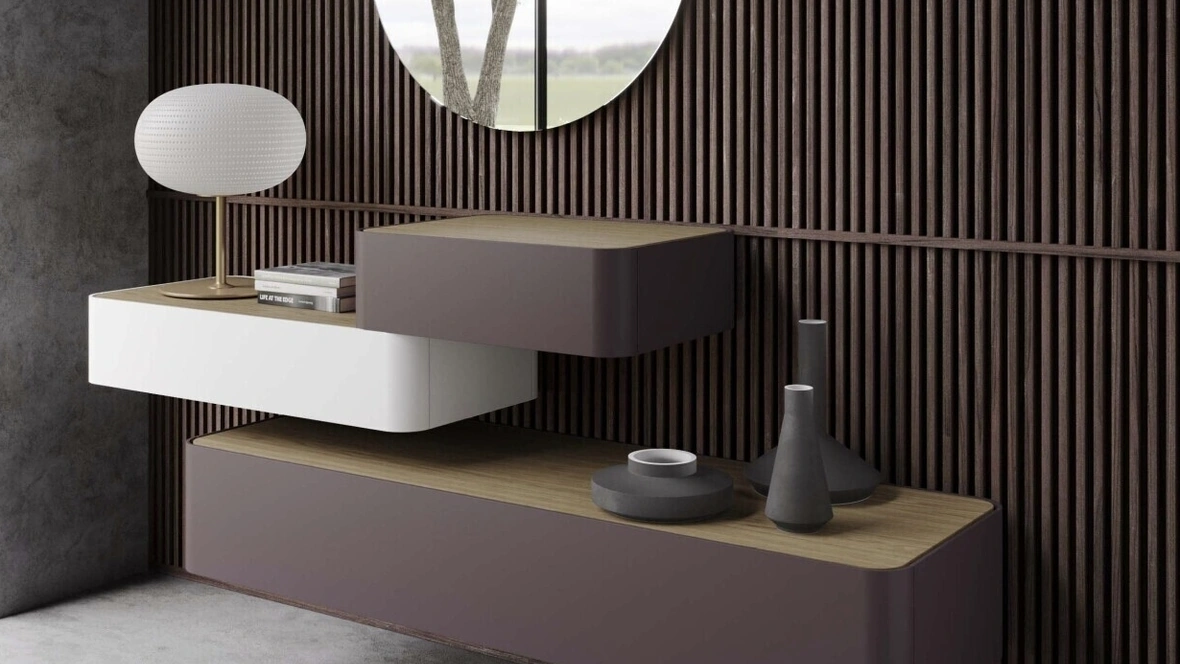 Comò Elite sospeso di Voltan